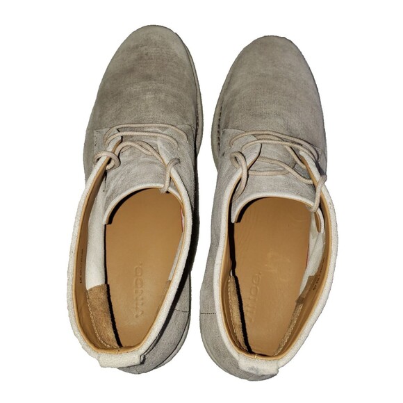 Vince Mens Gray Leather Sueded Chukka Ankle Boots Men's Size 12 M NEW - Picture 8 of 11